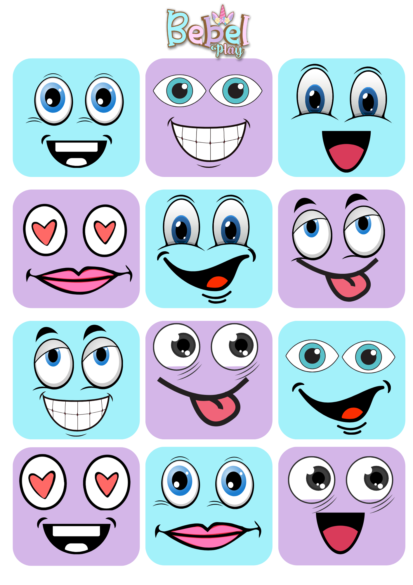 Molde Emoções Bebelplay