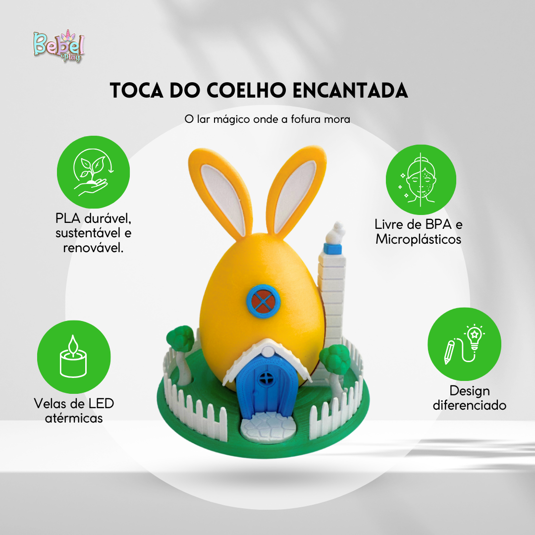 Toca Encantada do Coelho - Bebelplay