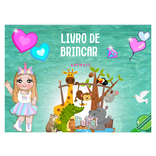 Livro de Brincar Animais Digital - Bebelplay