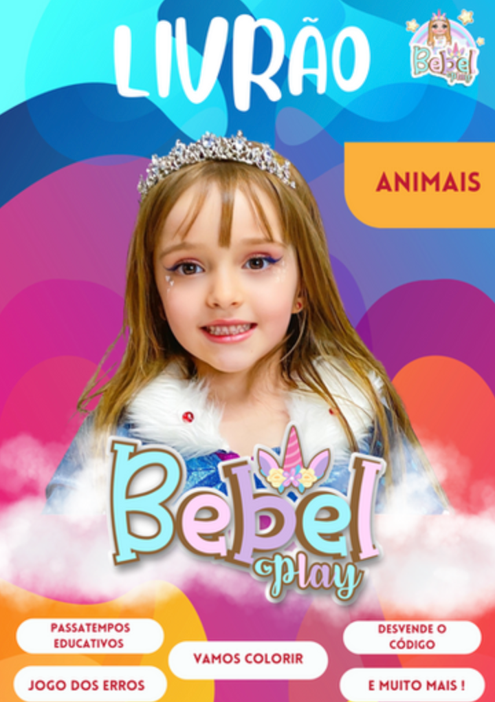 Combo Promocional Livro de Brincar Bebelplay - Animais Digital