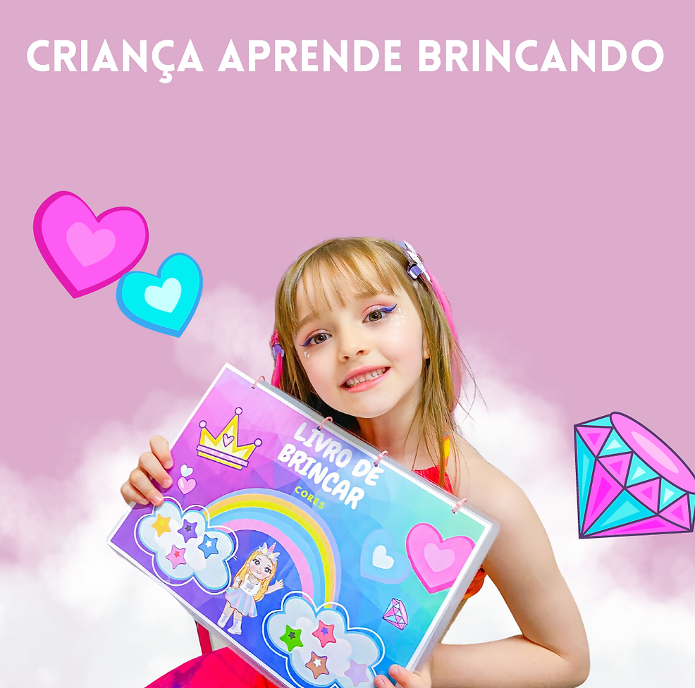 Livro de Brincar Físico Cores - Bebelplay
