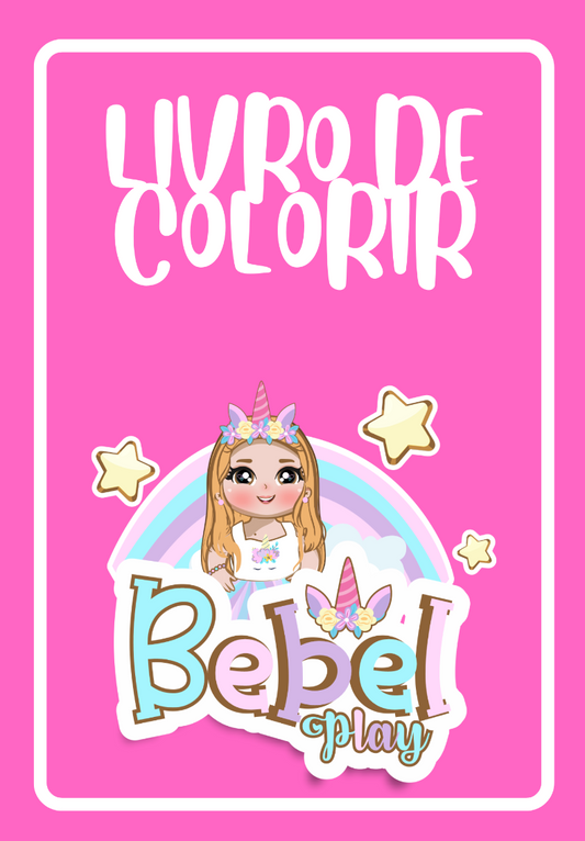 Livro de Colorir Bebelplay - Avatar Digital
