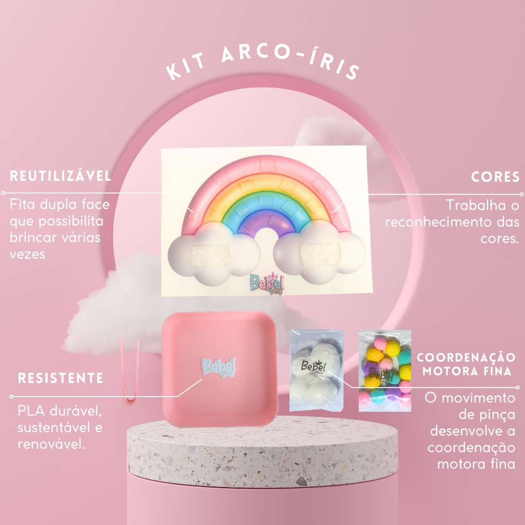 Kit Arco-Íris Bebelplay - ConectaPlay