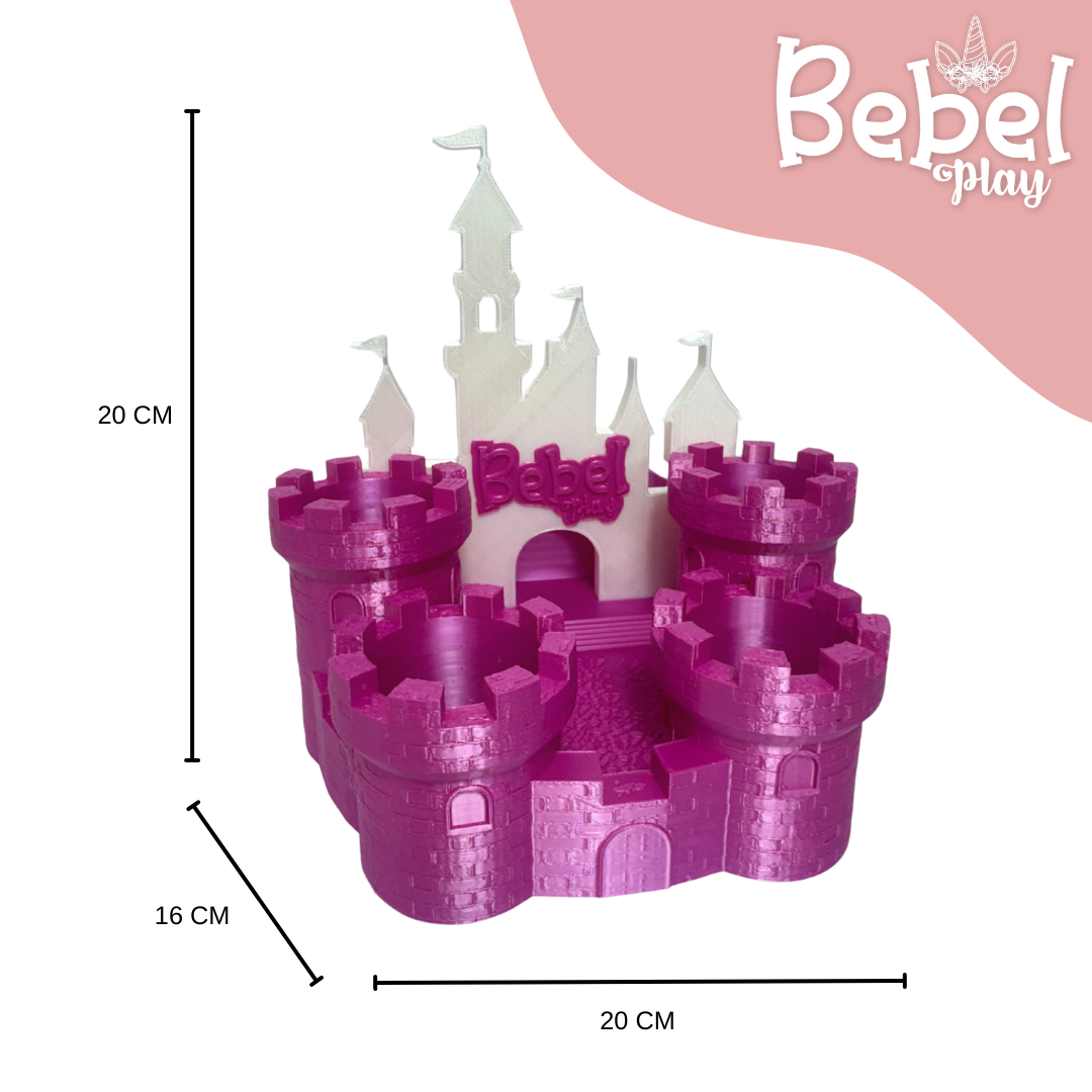 Porta Lápis Castelo Bebelplay - Volta às aulas