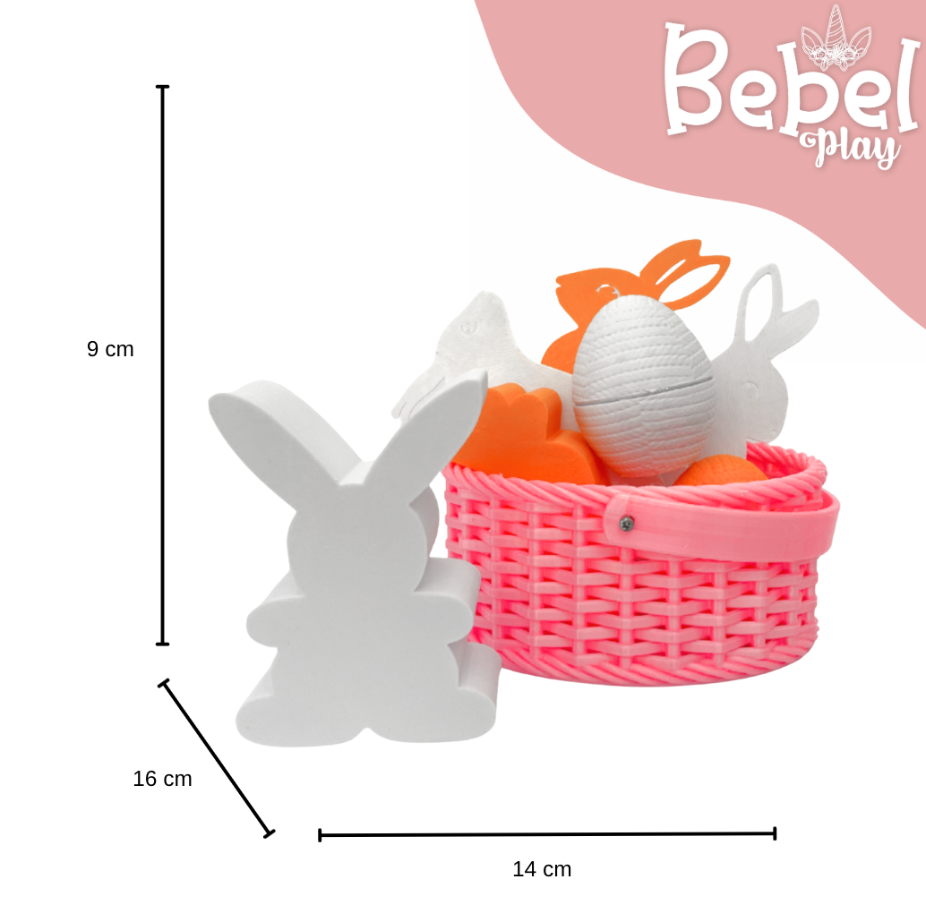 Kit Caça aos Ovos de Páscoa Bebelplay - ConectaPlay